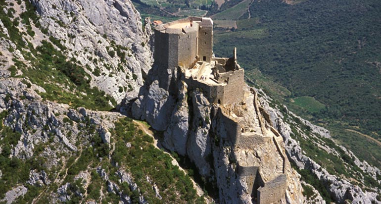 Le château de Quéribus